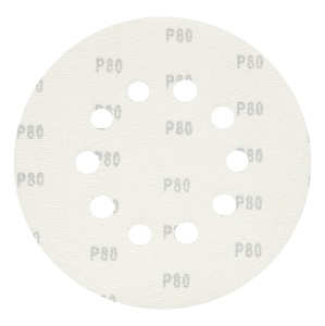 Abrasive paper set 215mm P80 10 holes, sander - Img 2