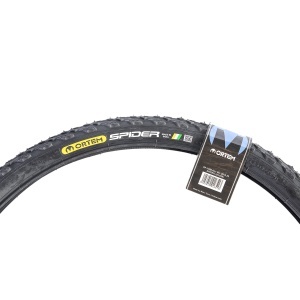 Bicycle tyre 26x2.20", ETRTO 55-559, SPIDER model, black, All-terrain profile - Img 2