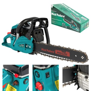 Cha chainsaw Micul Padurar 5500 55CC 55CC 3CP 1 blade 16" and 1 chain, quick start - Img 7