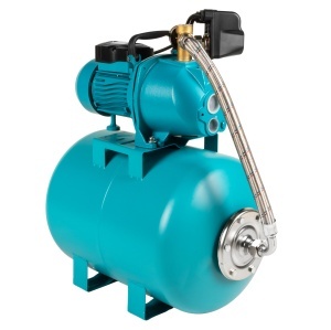 Detoolz 1.1 kW pressure booster, maximum flow rate 2480 l/h, maximum delivery head 45 m, cast iron pump body, 50-litre tank, ejector - Img 6