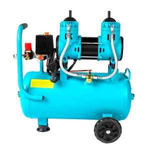 Detoolz compressor 24L oil-free, 1500 W, flow 154L/min, 8 bar, 2 air intakes - Img 18