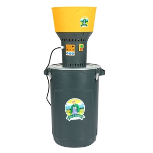 Electric mill 1300W/19000 rpm with plastic bucket 60L