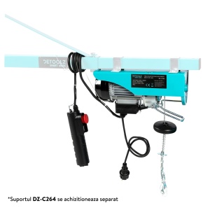 Electric winch (crane) 500kg 800W 4mm wire