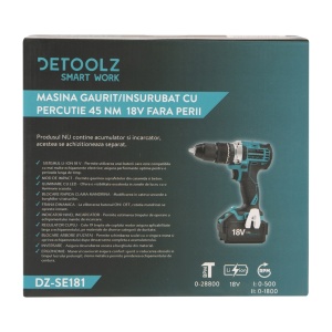 Hammer drill/driver 45Nm 18V without brushes - Img 9