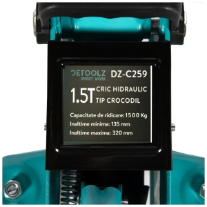 Hydraulic jack 1.5T crocodile type - Img 5