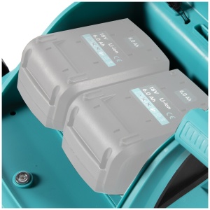 Lawnmower Detoolz, two 18V ports, cutting width 38cm, collector 36L - Img 6
