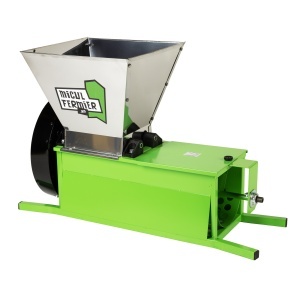 Micul Fermier 0.55kW electric grape crusher, 30-litre tank, maximum output 1000 kg/h, with destemmer - Img 9