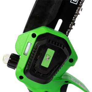 Mini drujba pe acumulator, Micul Fermier, 20V, cu doua lame 6'' si 8'', doua lanturi - Img 9