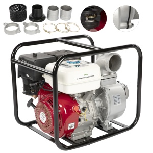 Motorpump Micul Fermier 13cp 389cc, petrol 4t, 4" connection, flow 80000l/h - Img 9