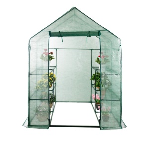 Polythene greenhouse Little Farmer 1.4x1.4x1.9m density 140g/mp solar radiation resistance UV4