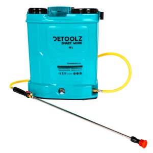 Pompa de stropit Detoolz, capacitate 16l, cu acumulator si amestecator - Img 7