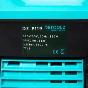 Pond, swimming pool, flooded basement recirculation water pump with built-in filter 850W 3600l/hour 38m - Img 11