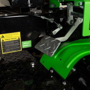 Ride-On ‘Micul Fermier’ motor cultivator, 17 hp, 530 cc engine capacity, 4-stroke engine, 4x4, 4 speeds, 2 gearboxes, electric start, hydraulic system - Img 4