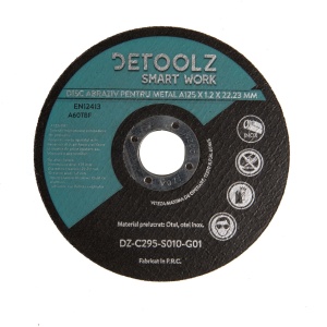 Set 10 discuri Detoolz pentru debitat metal, diametru 125 mm - Img 4