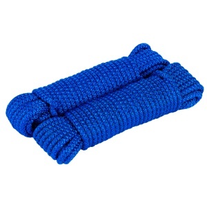 Set of 2 'Micul Fermier' polypropylene cord, crocheted, 6 mm diameter, 10 m long