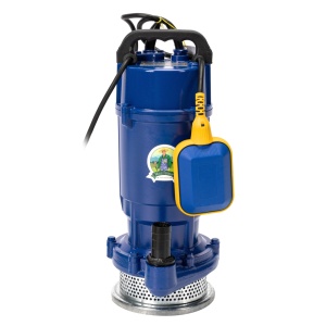 Small Farmer pump, 0.55 kW, maximum flow 3900 l/h, maximum pumping height 20m, cast iron pump body, with float