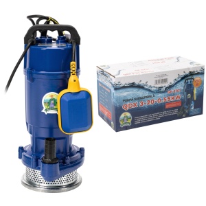 Small Farmer pump, 0.55 kW, maximum flow 3900 l/h, maximum pumping height 20m, cast iron pump body, with float - Img 3