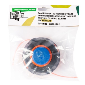 Tambur Micul Fermier, M10*1.25 2F 2.4mm*2m BP Model15 - Img 5