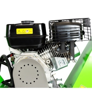 Tocator de crengi Micul Fermier, motor benzina 7 CP, 100 mm diametru maxim de taiere, pentru rumegus - Img 3