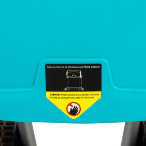 Tocator de crengi si resturi vegetale, 2500W, 45mm diametru maxim de taiere, cu sac colector 45L - Img 13
