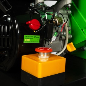 Tocator pentru crengi si vita de vie Micul Fermier, Ø60mm, motor benzina 7CP pentru rumegus - Img 17