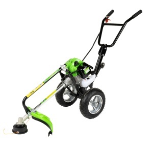 Wheeled brush cutter, Micul Fermier, 2.5 HP, 52 cc B2T PR, 3 accessories
