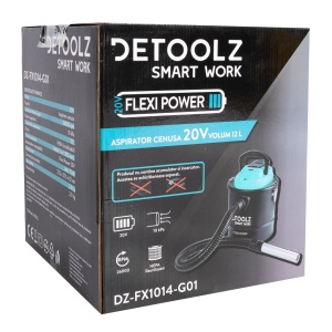 20V ash vacuum cleaner, 12L capacity - Img 5