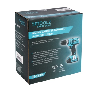 28Nm 18V Li-ion drill and screwdriver - Img 10