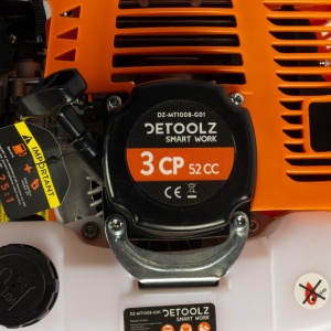 3HP, 52cc, 2-stroke petrol engine, single-speed, manual start - Img 8