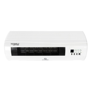 Aeroterma de perete Detoolz, 2KW, 2 trepte de putere, cu afisaj LED si termostat - Img 3