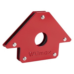 Almaz welding support, magnetic, arrow shape, lifting capacity 22.7 kg