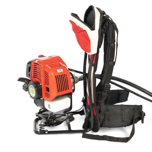 Backpack mower 4.76 HP with 7 attachments