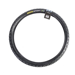 Bicycle tyre 26x2.20", ETRTO 55-559, SPIDER model, black, All-terrain profile
