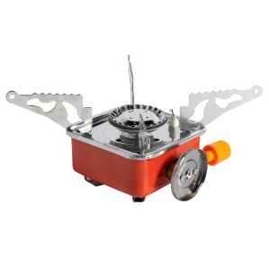 Camping stove Micul Fermier, heating capacity 2.8 kW, piezo-electric ignition, compatible with gas spray, 95*95mm - Img 5