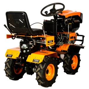 Detoolz Ride-On Motor Cultivator, 17 hp, 530 cc engine capacity, 4-stroke engine, 4x4, 4 speeds, 2 gearboxes, electric start - Img 14
