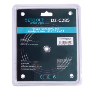 Disc fierastrau TCT pentru lemn 185x20x40T - Img 2