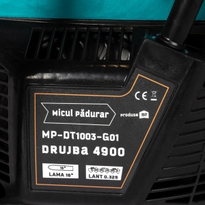 Drujba Micul Padurar 4900, capacitate cilindrica 49cc, 2.6 CP, 1 lant 16" + 1 lama, pornire rapida - Img 12