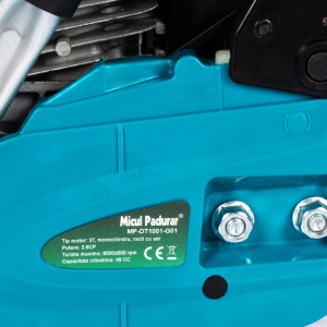 Drujba Micul Padurar 4900XC, capacitate cilindrica 49cc, 2.6 CP, 1 lant 16" + 1 lama, pornire rapida - Img 16