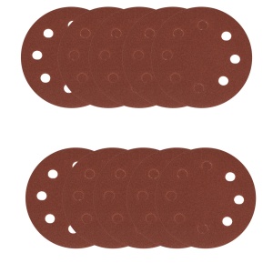 Hartie abraziva P120 8gauri 180mm (1buc=10pcs) - Img 3