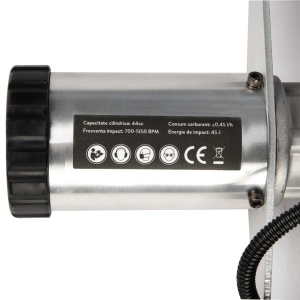 Masina batut stalpi, Detoolz, capacitate cilindrica 44CC, putere 1.34CP, motor benzina 2 timpi, energie maxima de impact 45J, frecventa maxima impact 2000 BPM - Img 11