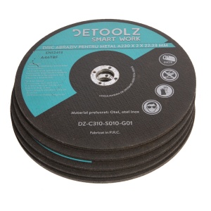 Metal grinding disc set 230 mm (10/set)