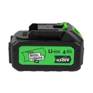 Motocoasa electrica Micul Fermier, 20V, 2 acumulatori 4Ah, 3 viteze, maner dublu, Brushless - Img 5