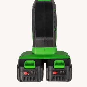 Motocoasa (Trimmer) electrica Micul Fermier 2x20V, 2 acumulatori 4Ah, maner simplu, motor fara perii - Img 8