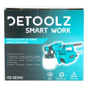 Pistol electric de vopsit 800W 1000ml/min - Img 19