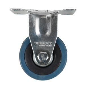 Roata fixa Detoolz, cauciuc+PP 50x17mm G01 - Img 2