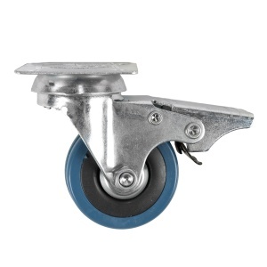Roata pivotanta Detoolz, cauciuc+PP 50x17mm CF G01 - Img 2
