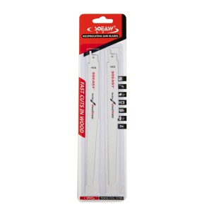 Set 2 blades pend. sabre 225*19*0.9 10TPI univ. BIM