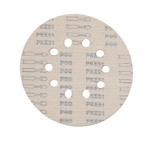 Set of 10 sanding paper P80 10 sheets 215mm - Img 2