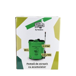 Small Farmer Spray Pump, capacity 20l, Pandora, with battery - Img 14