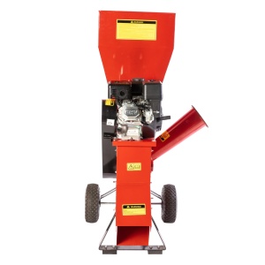 Small Wood chipper, Ø76mm, 6.5 HP petrol engine for sawdust - Img 3